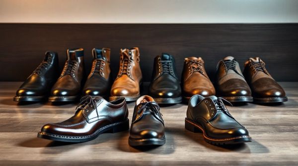 Top 5 chaussures pour hommes selon l'événement