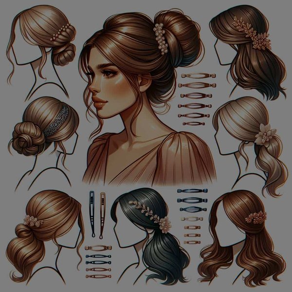 Quels sont les meilleurs choix de barrettes pour une coiffure sophistiquée lors d'un dîner d'affaires ?